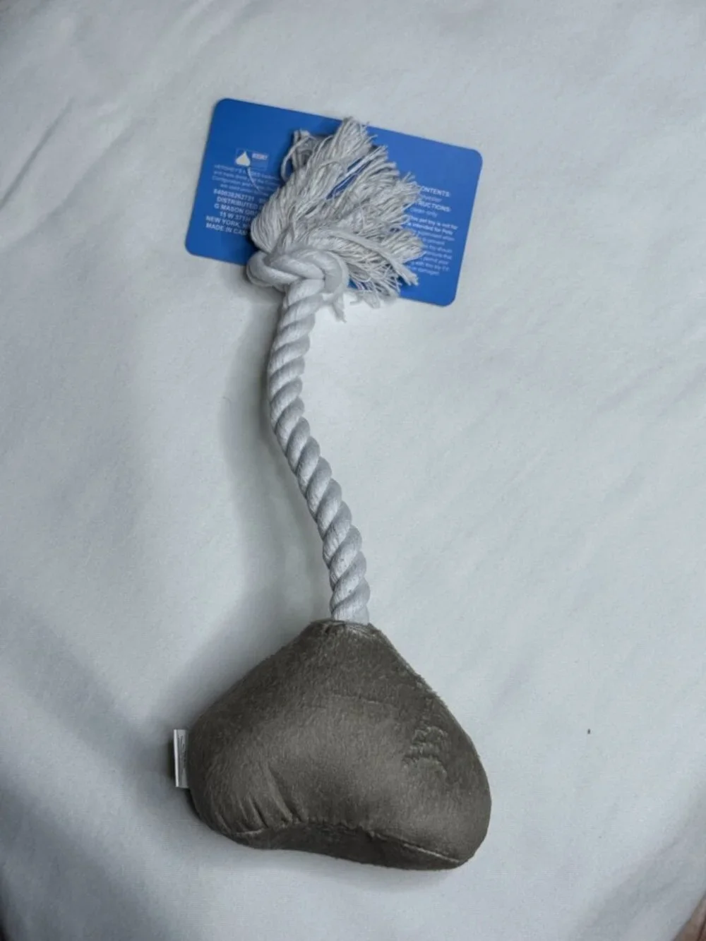 Hershey Kisses Plush Rope Dog Toy Squeaky Pet Toy New